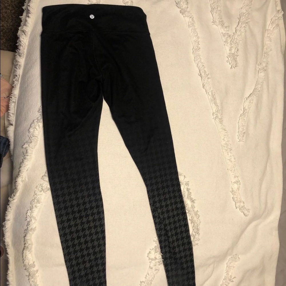 Lulu lemon Wunder Under Houndstooth Pants